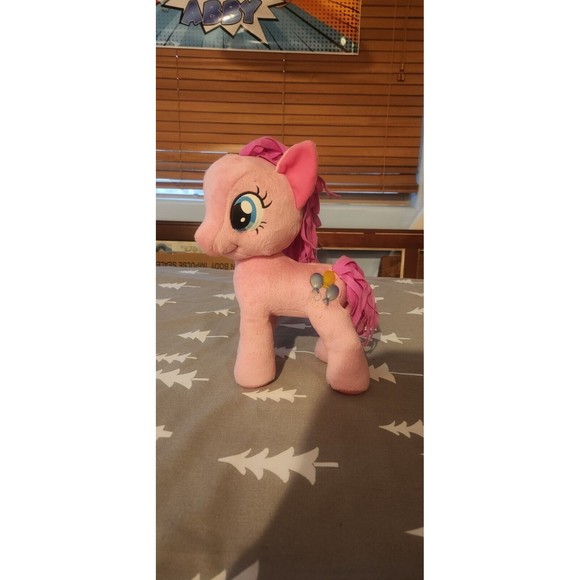My Little Pony Pinkie Pie Pony 12 Inch Talking Light Up Plush Toy Hasbro 2013 - Picture 1 of 7